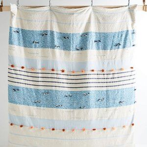 Anthropologie-woven solstice duvet cover